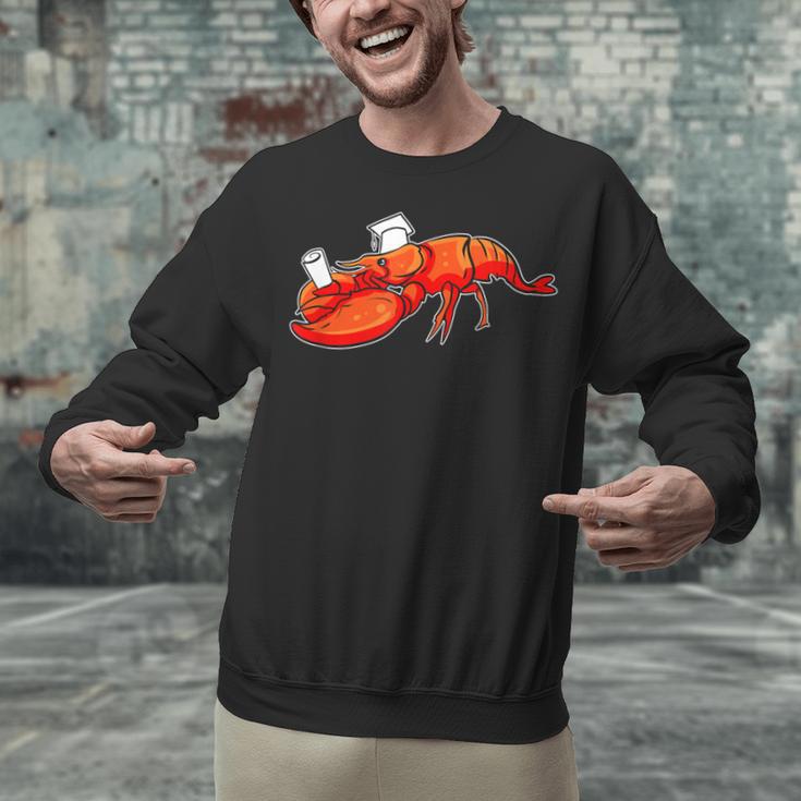 Graduation Bachelor Master Doctor PhD Study School Lobster Unisex Sweatshirt