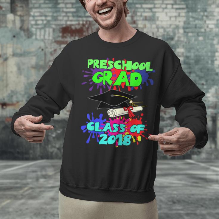 Graduation Class 2018 Cap Gown Shirt Preschool Graduate Unisex Sweatshirt