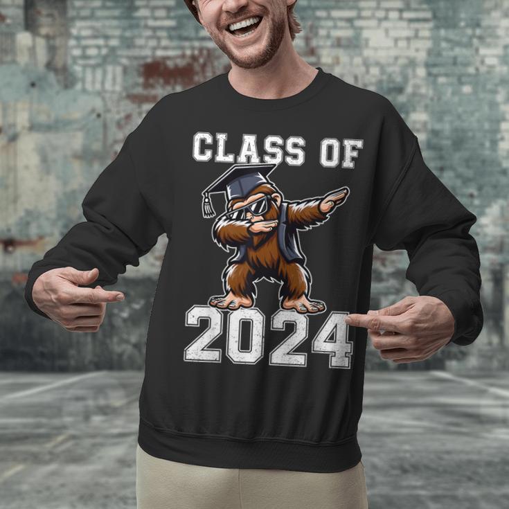 Graduation Class Of 2024 Bigfoot Graduated Seniors 2024 Unisex Sweatshirt
