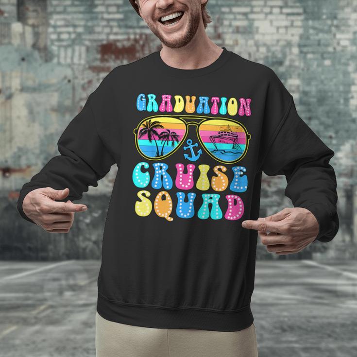 Graduation Cruise Squad Class Of 2025 Vacation Family Grad Unisex Sweatshirt