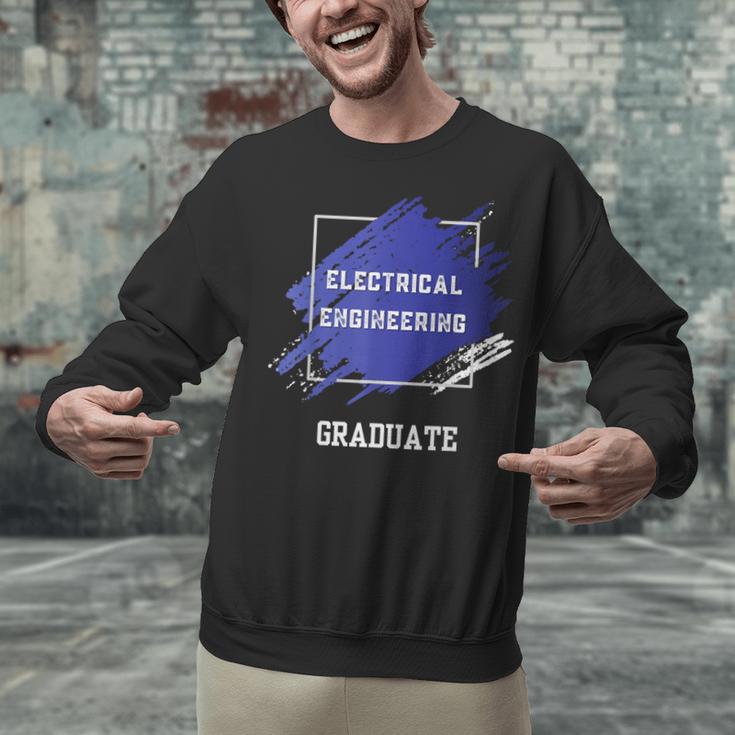 Graduation Graduated Electrical Engineering Degree Student Unisex Sweatshirt