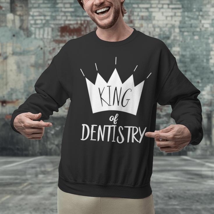 Graduation King Of Dentistry Dentist Or Hygienist Unisex Sweatshirt