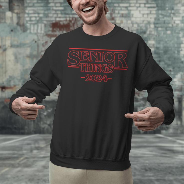 Graduation Senior Things 2024 Graduate Back To School Unisex Sweatshirt