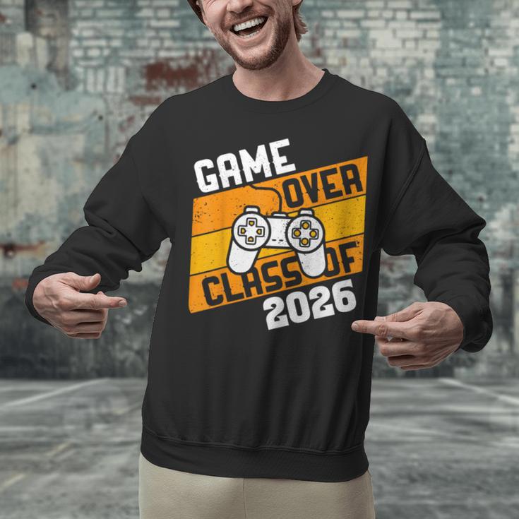 Graduation Video Gamer Game Over Class Of 2026 Senior Unisex Sweatshirt