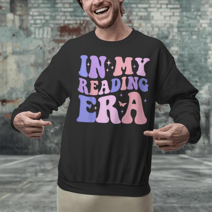 Groovy In My Reading Era Book Lovers Book Reader Unisex Sweatshirt