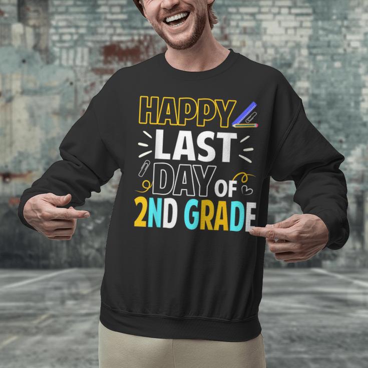 Happy Last Day Of 2nd Grade Shirt Cutie Graduation Unisex Sweatshirt