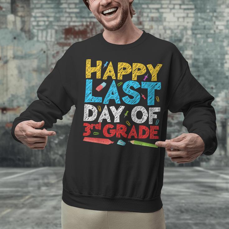 Happy Last Day Of 3rd Grade Shirt Third Grade Graduation Unisex Sweatshirt