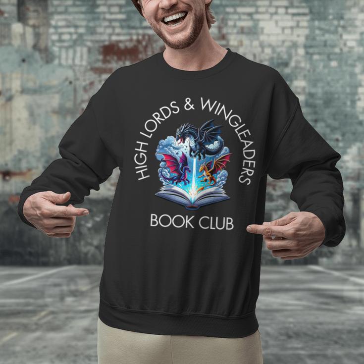 High Lords & Wingleaders Book Club Fantasy Storm Dragon Unisex Sweatshirt