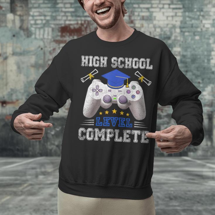 High School Level Complete Class Of 2025 Graduation Unisex Sweatshirt