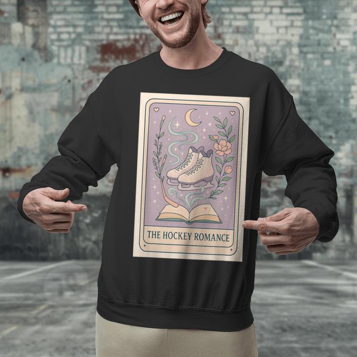 Hockey Romance Tarot Card Books Reader Cozy Reading Unisex Sweatshirt Hockey Romance Tarot Card Books Reader Cozy Reading Unisex Sweatshirt