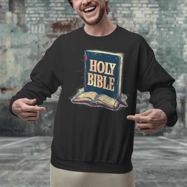 Holy Book Costume For Jesus And Bible Lovers Unisex Sweatshirt Holy Book Costume For Jesus And Bible Lovers Unisex Sweatshirt