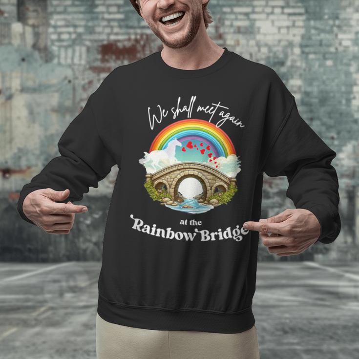 Horse Memorial In Loving Memory Of Horse Rainbow Bridge Unisex Sweatshirt Horse Memorial In Loving Memory Of Horse Rainbow Bridge Unisex Sweatshirt