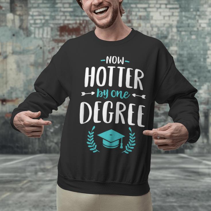 Now Hotter By One Degree Shirt Class Of 2024 Graduation Unisex Sweatshirt