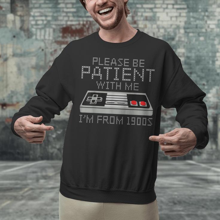 I'm From The 1900s Retro 90s Gaming Gamer Tee Unisex Sweatshirt