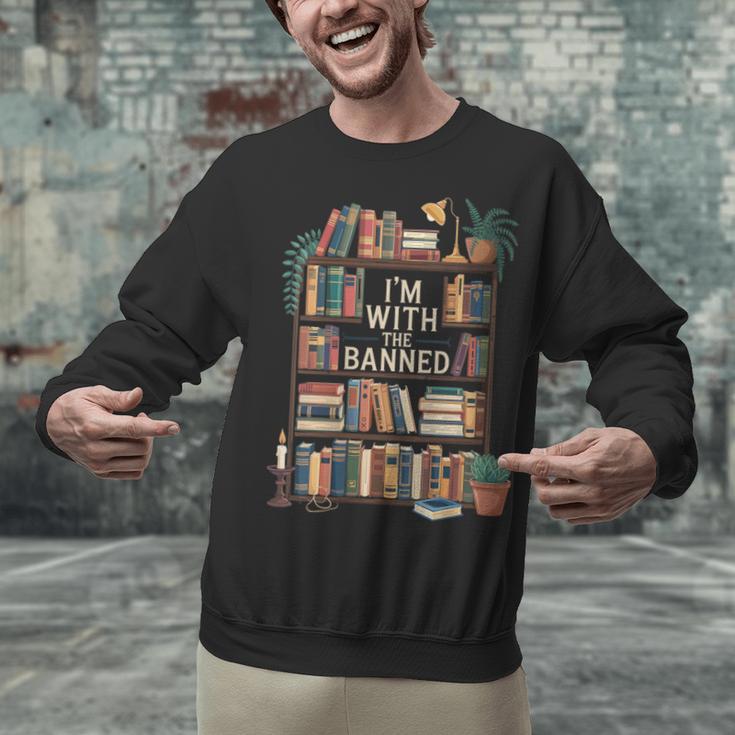 I'm With The Banned Books Reading Unisex Sweatshirt I'm With The Banned Books Reading Unisex Sweatshirt