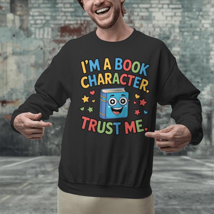 I'm a Book Character Costumes For Kids Storybook Character Unisex Sweatshirt