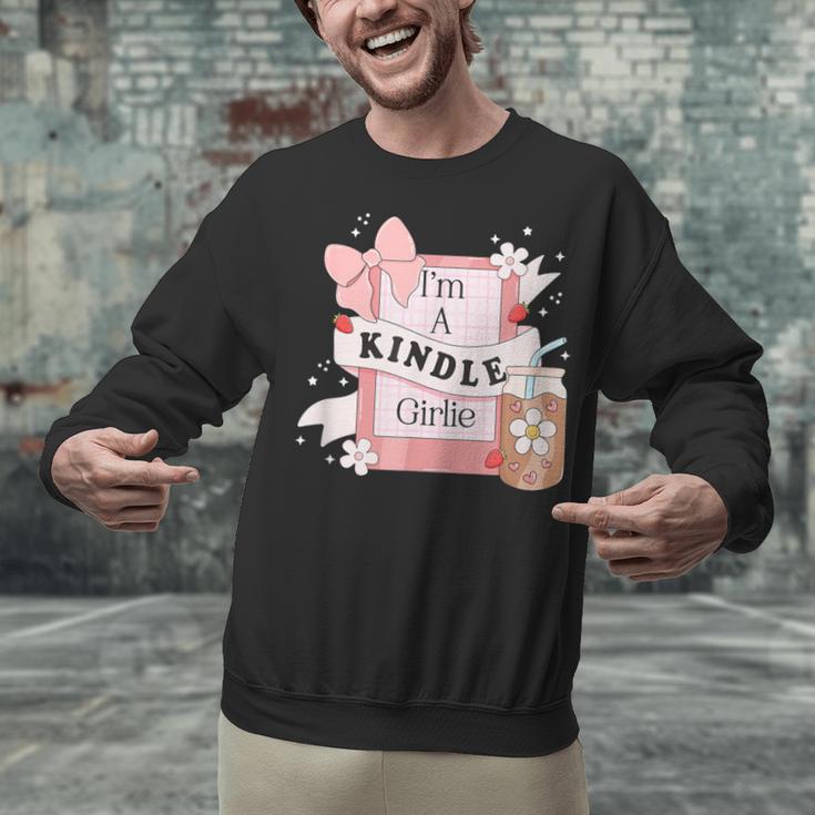 I'm A Kindle Girlie Book Lover Bookish Unisex Sweatshirt