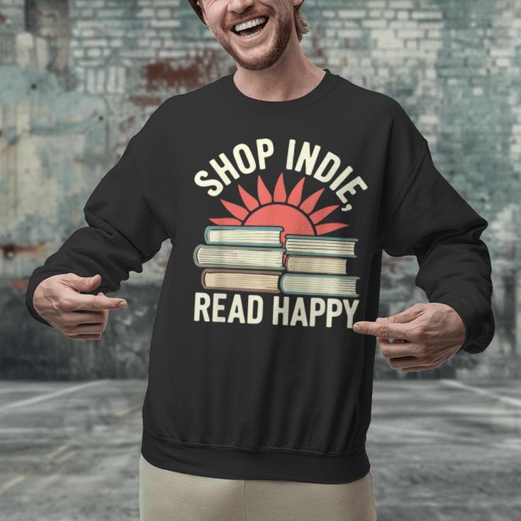Independent Bookstore Fans Shop Local Literary Community Unisex Sweatshirt
