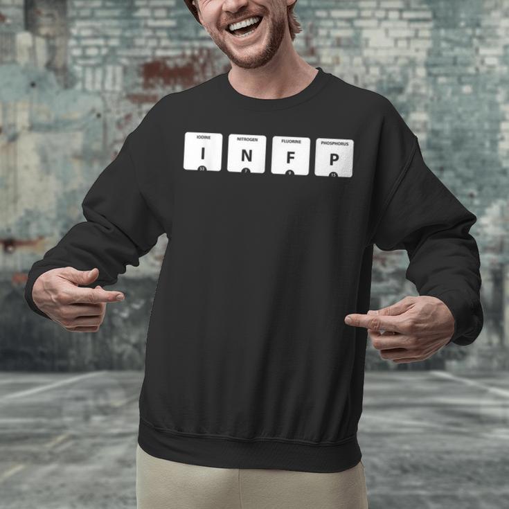 INFP Mediator Personality Type Periodic Table Introvert Unisex Sweatshirt INFP Mediator Personality Type Periodic Table Introvert Unisex Sweatshirt
