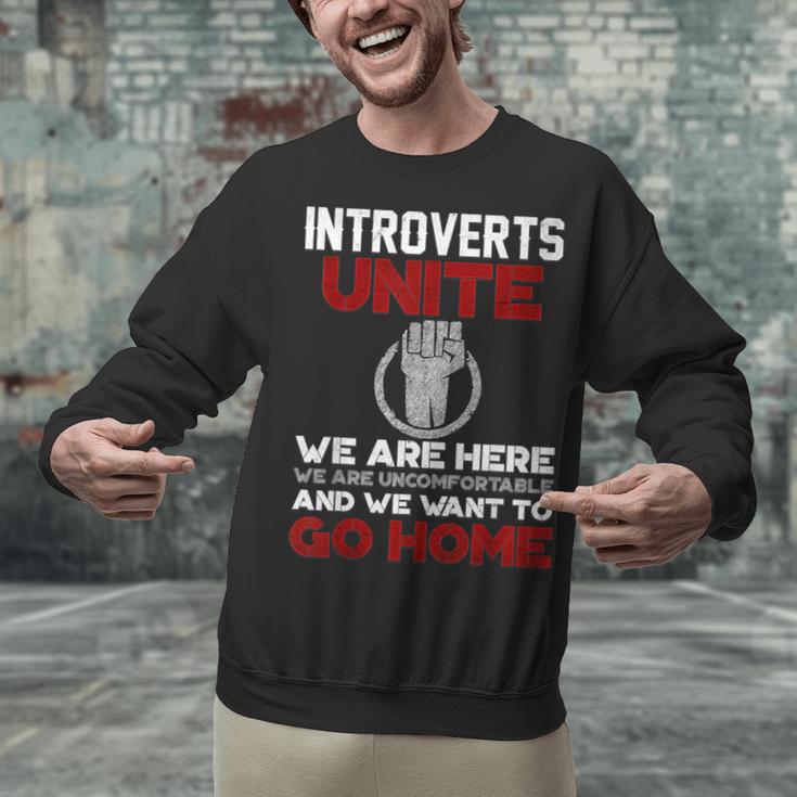 INTP Introverts Unite Anti Social For Men Women Unisex Sweatshirt INTP Introverts Unite Anti Social For Men Women Unisex Sweatshirt
