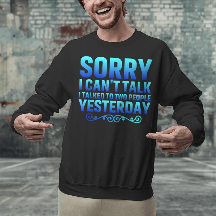 Introvert Antisocial Sarcasm Introverts Anti Social Unisex Sweatshirt