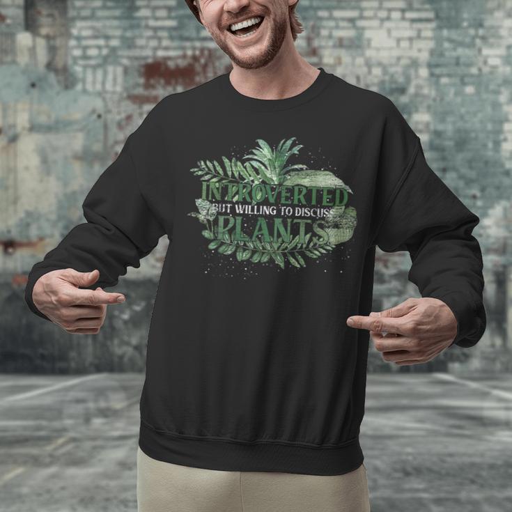 Introvert GardenerPlants Unisex Sweatshirt Introvert GardenerPlants Unisex Sweatshirt