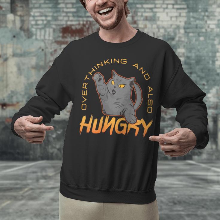 Introvert Overthinking Hungry Sarcastic Overthinker Unisex Sweatshirt Introvert Overthinking Hungry Sarcastic Overthinker Unisex Sweatshirt