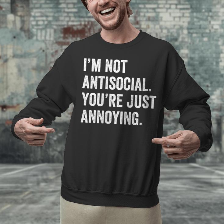 Introvert Quote Snarky Unisex Sweatshirt Introvert Quote Snarky Unisex Sweatshirt