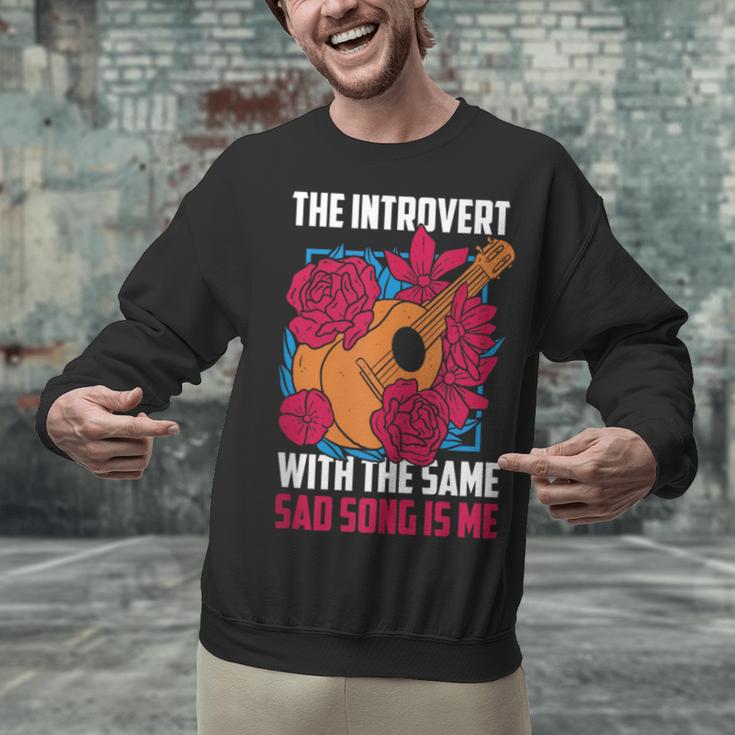 Introvert Singers Singing Sad Song Classical Music Lovers Unisex Sweatshirt Introvert Singers Singing Sad Song Classical Music Lovers Unisex Sweatshirt