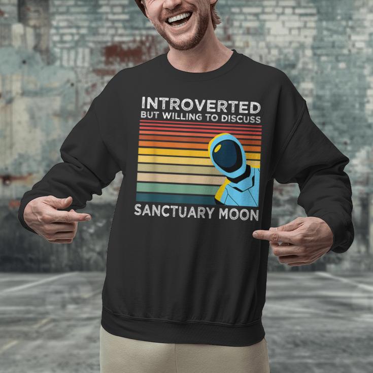 Introverted But Willing To Discuss Sanctuary Moon Unisex Sweatshirt Introverted But Willing To Discuss Sanctuary Moon Unisex Sweatshirt