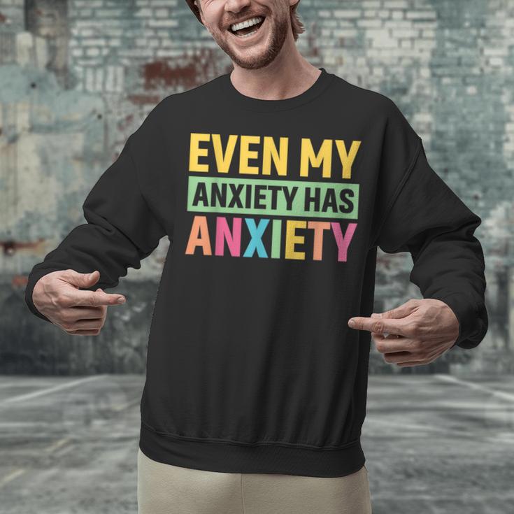 Introverts Anxiety Introvert Antisocial Sarcasm Unisex Sweatshirt