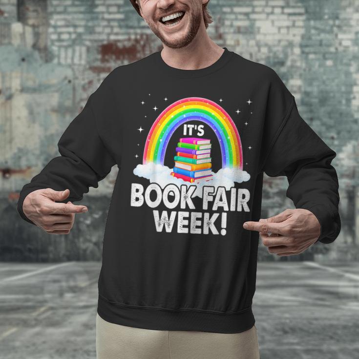 It's Book Fair Week Librarian Library Literacy Reading Unisex Sweatshirt