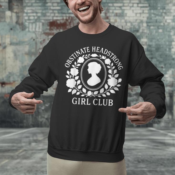 Jane Austen Pride And Prejudice And Mr Darcy Book Lovers Unisex Sweatshirt