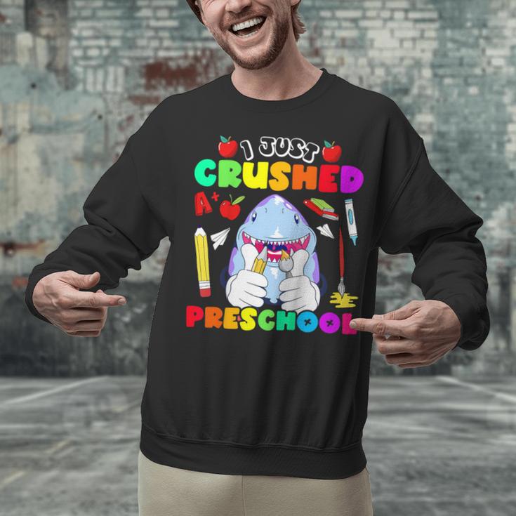 I Just Crushed Preschool Pre-K Preschoolers Graduation Unisex Sweatshirt