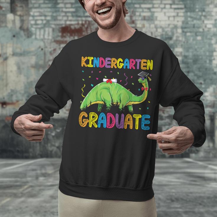 Kids Kindergarten Graduate Dinosaur Kindergarten Graduation Unisex Sweatshirt