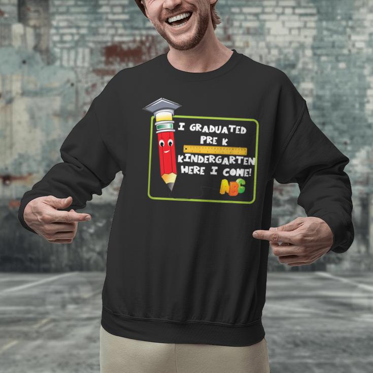 Kids Pre-K Graduation Kindergarten Here I Come Unisex Sweatshirt