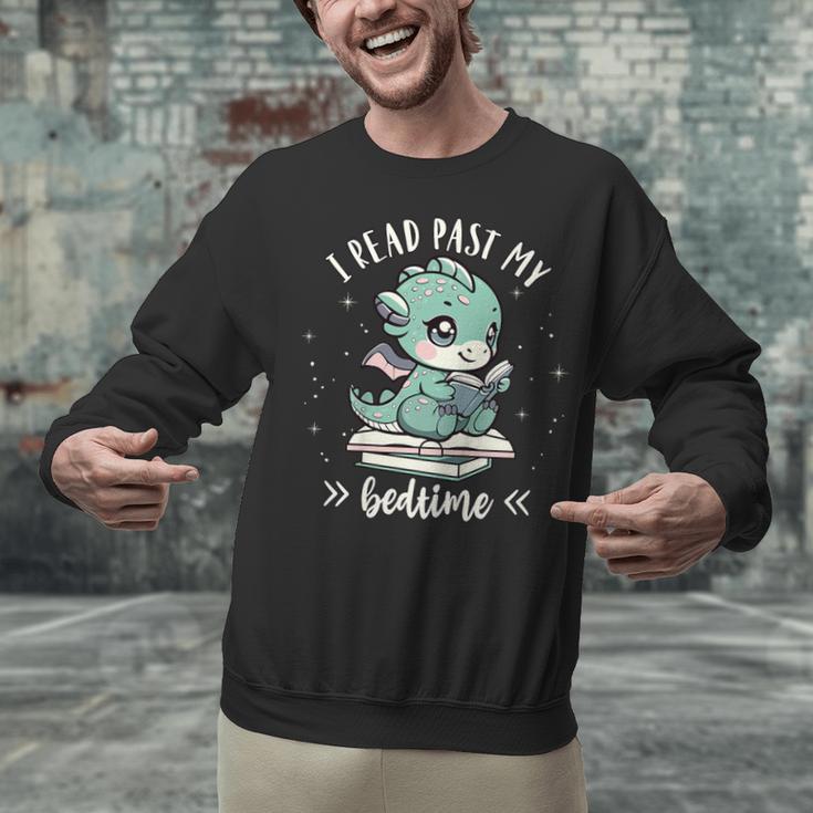 Kids I Read Past My Bedtime Cute Book Dragon Pajama Unisex Sweatshirt Kids I Read Past My Bedtime Cute Book Dragon Pajama Unisex Sweatshirt
