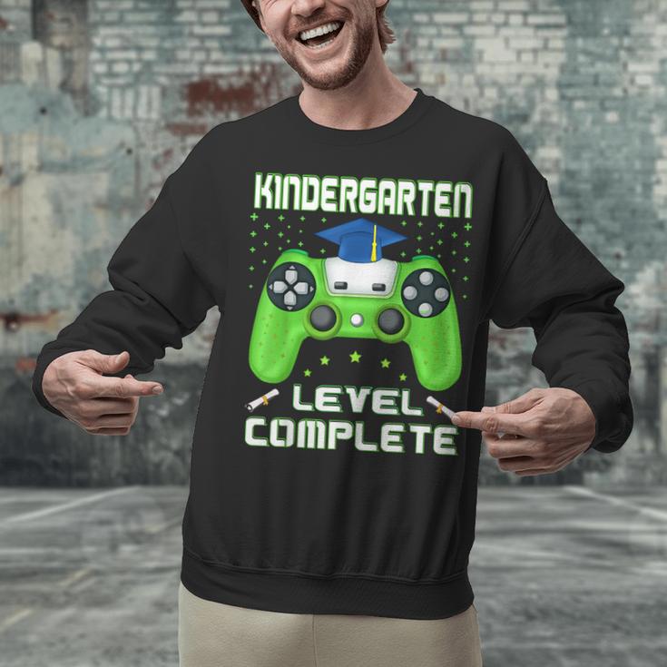 Kindergarten Graduation Level Complete Gamer Class 2024 Kids Unisex Sweatshirt