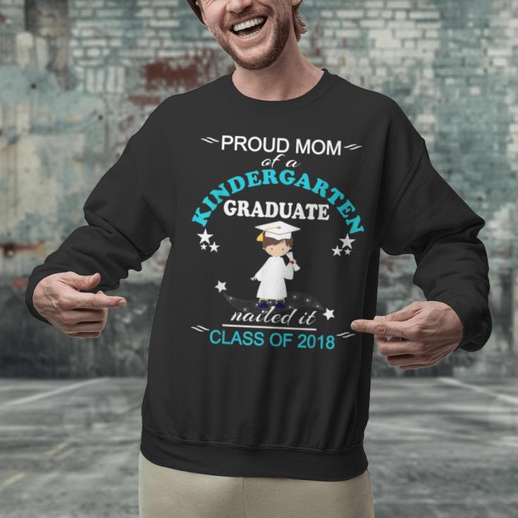 Kindergarten Graduation Shirts 2018-Proud Mom Tee Unisex Sweatshirt