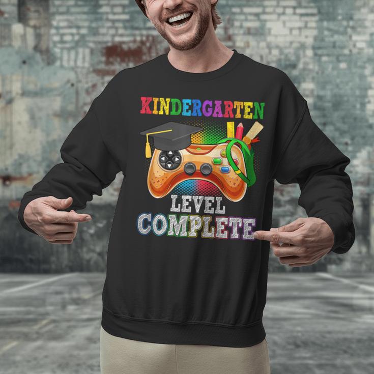 Kindergarten Level Complete Last Day Of School Graduation Unisex Sweatshirt