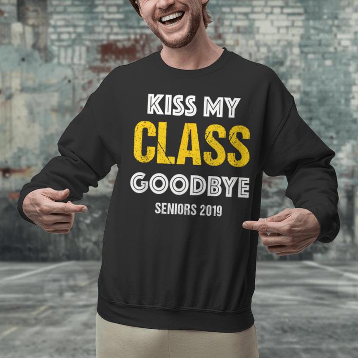 Kiss My Class Goodbye Shirt 2019 Graduation Shirt Unisex Sweatshirt