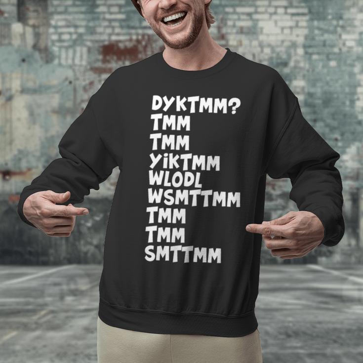 Do You Know The Muffin Man DYKTMM Nostalgia Quote Unisex Sweatshirt Do You Know The Muffin Man DYKTMM Nostalgia Quote Unisex Sweatshirt