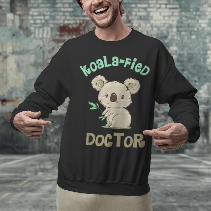 Koala Doctor Shirt Med Student Graduation Idea Unisex Sweatshirt