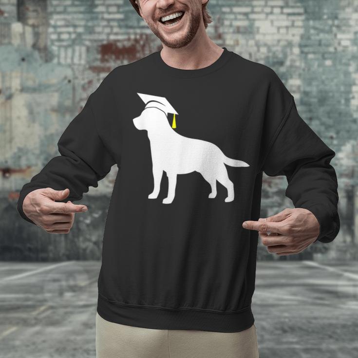 Labrador Retriever Graduation Dog Graduate For Men Women Kids Unisex Sweatshirt