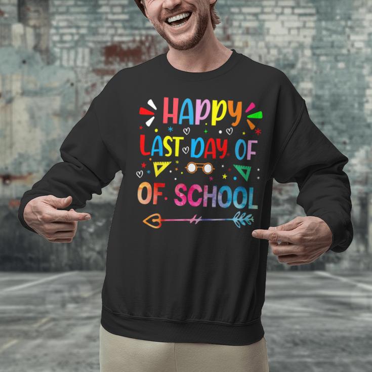 Last Day Of School Tie Dye School Graduation Summer Teacher Unisex Sweatshirt