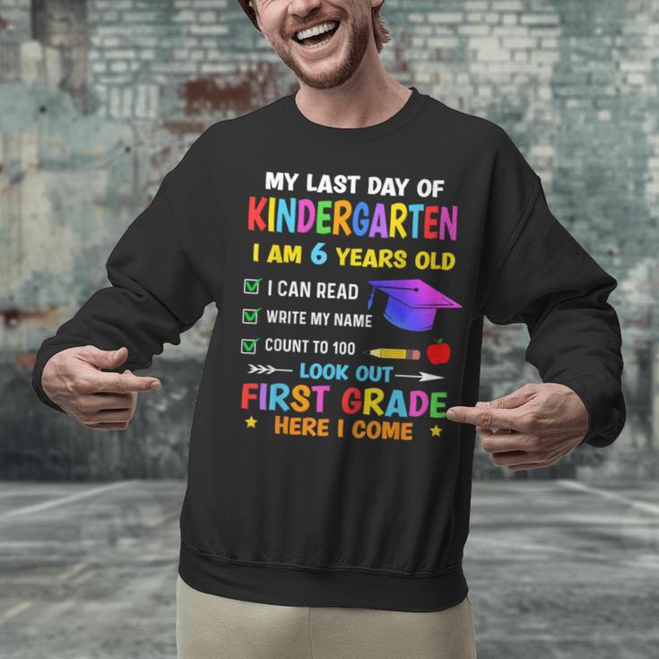 Last Days Of Kindergarten Graduation 2025 Graduate Boys Girl Unisex Sweatshirt