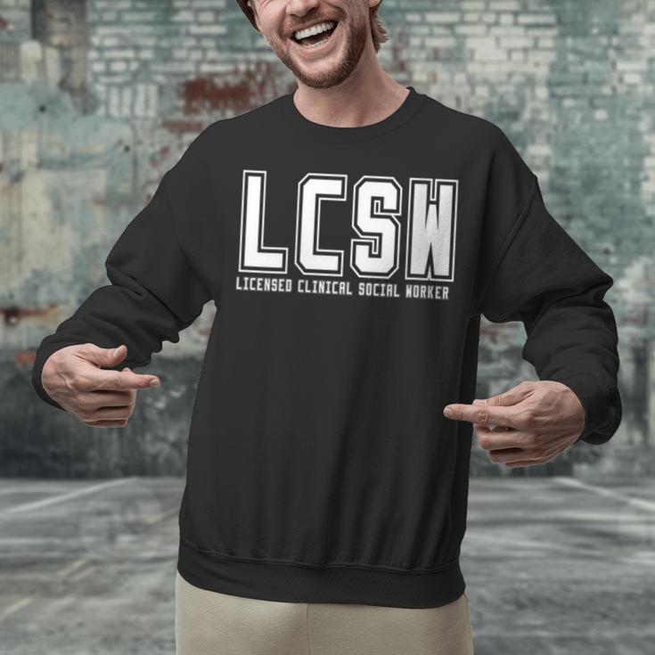 LCSW Licensed Clinical Social Worker Graduation Unisex Sweatshirt
