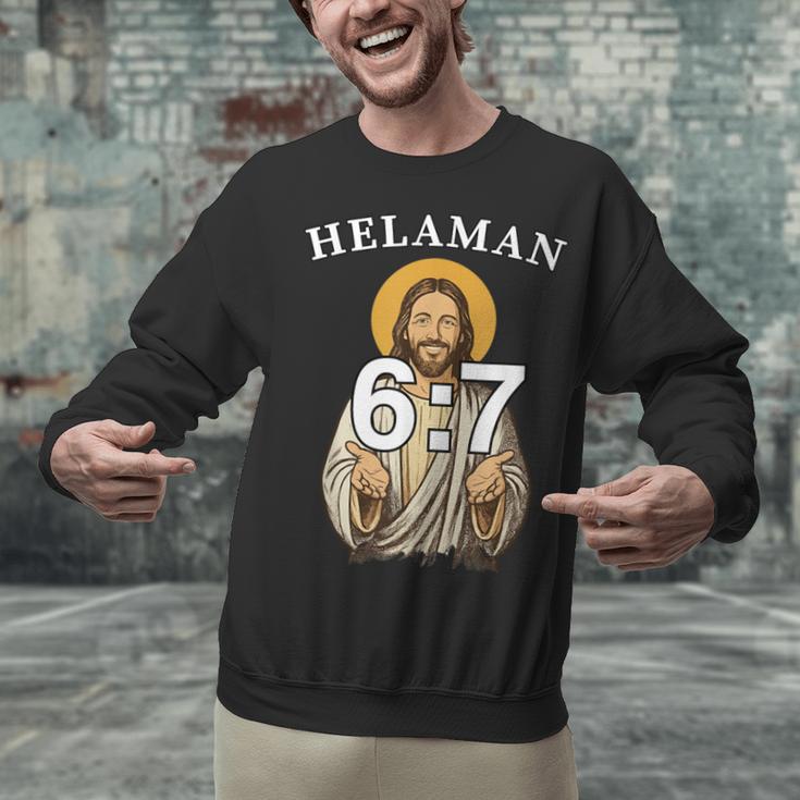 LDS Book Of Mormon Meme Helaman 6 Unisex Sweatshirt LDS Book Of Mormon Meme Helaman 6 Unisex Sweatshirt