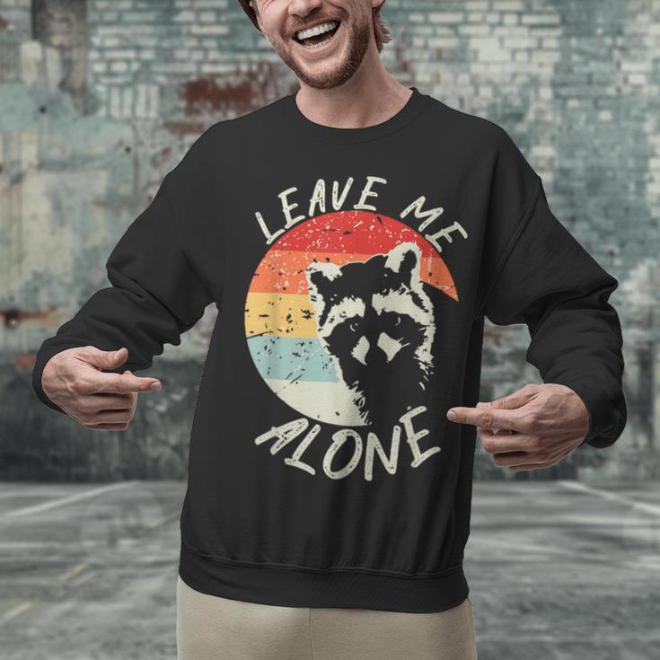 Leave Me Alone Raccoon Lover Introvert Antisocial Shy INTP Unisex Sweatshirt Leave Me Alone Raccoon Lover Introvert Antisocial Shy INTP Unisex Sweatshirt
