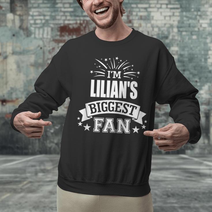 Lilian Personalized Name Sports Fan Birthday Graduation Unisex Sweatshirt